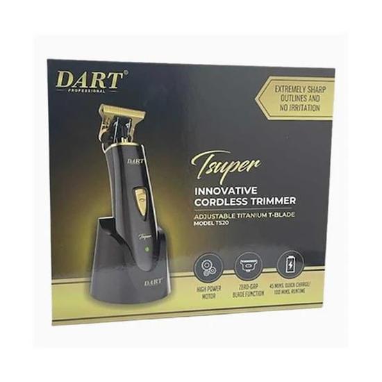 Dart Professional Dart Innovative Cordless Trimmer TS20 Black