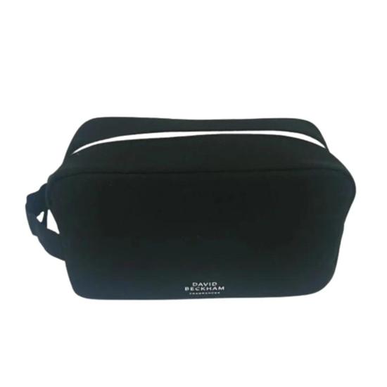 David Beckham Fragrances Black Toiletry Bag For Men