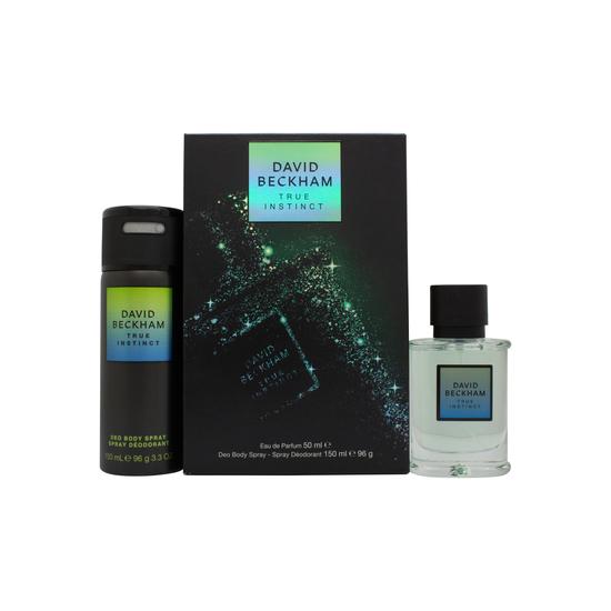 David Beckham True Instinct Gift Set 50ml Eau De Parfum + 150ml Deodorant Spray