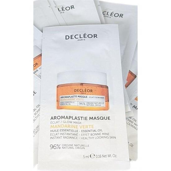 Decléor Aromaplastie Masque Glow Radiance Mandarine Verte Sachet Pack Of 10