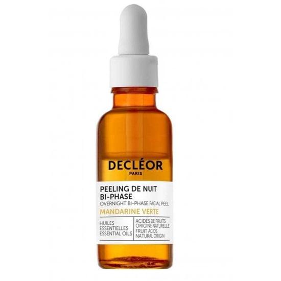 Decléor Overnight Bi-Phase Facial Peel Resurface Green Mandarin Vitamin Glow 30ml