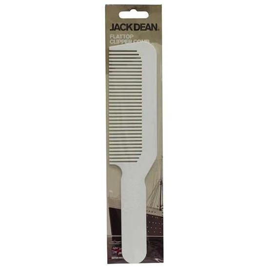 Denman Jack Dean Flattop Clipper Comb White