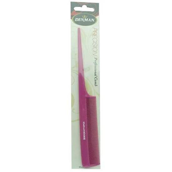 Denman Precision Professional Tail Comb DPC2 Pink