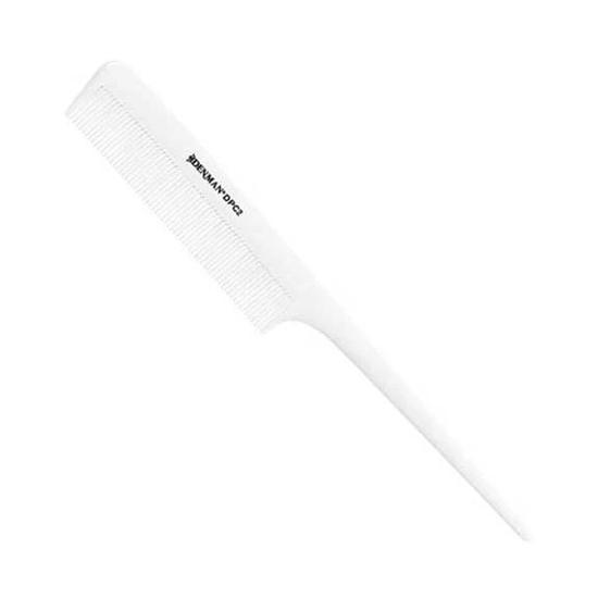 Denman Precision Professional Tail Comb DPC2 WHT White