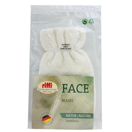 Denman Riffi Bamboo Face Wash Care Glove 414 Assorted