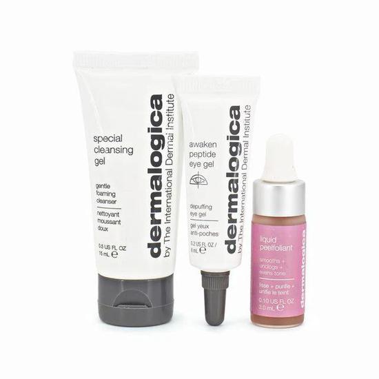 Dermalogica Skin Awakening Heroes 3 Piece Gift Set Imperfect Box