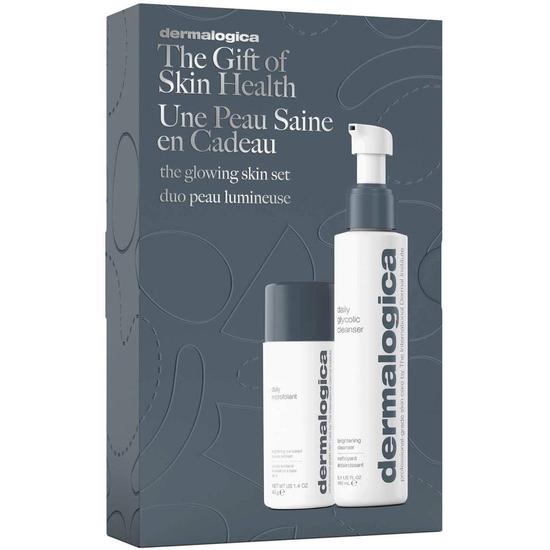 Dermalogica The Glowing Skin Set Daily Glycolic Cleanser (150ml) + Daily Microfoliant (40g)
