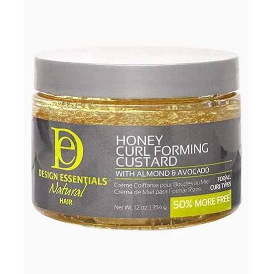 Design Essentials Design Natural Honey Curl Forming Custard With Almond & Avocado 354 g