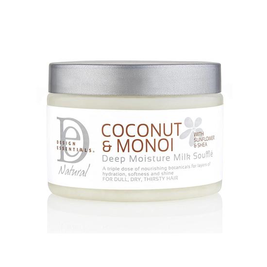 Design Essentials Natural Coconut & Monoi Deep Moisture Milk Souffle 340 g