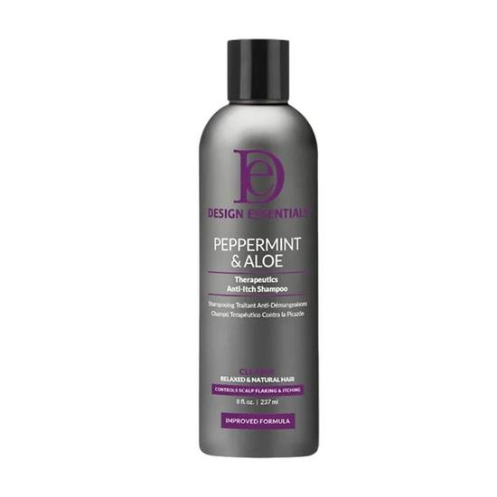 Design Essentials Peppermint & Aloe Therapeutics Anti Itch Shampoo