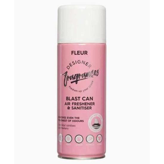 Designer Fragrances Blast Can Air Freshener & Sanitiser Fleur 400ml