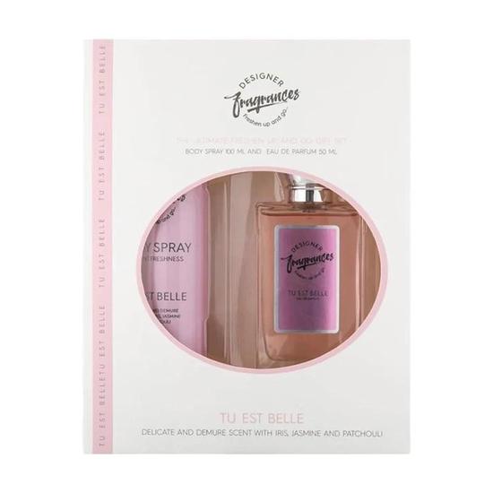 Designer Fragrances Tu Es Belle Women Twin Gift Set