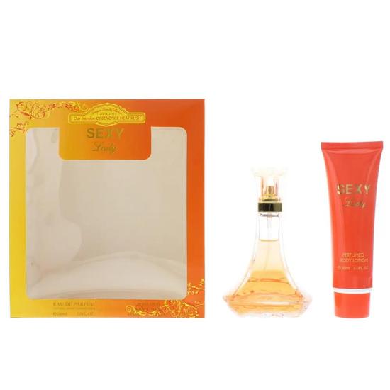 Designer French Collection Sexy Lady Eau De Parfum Gift Set 2 Pieces