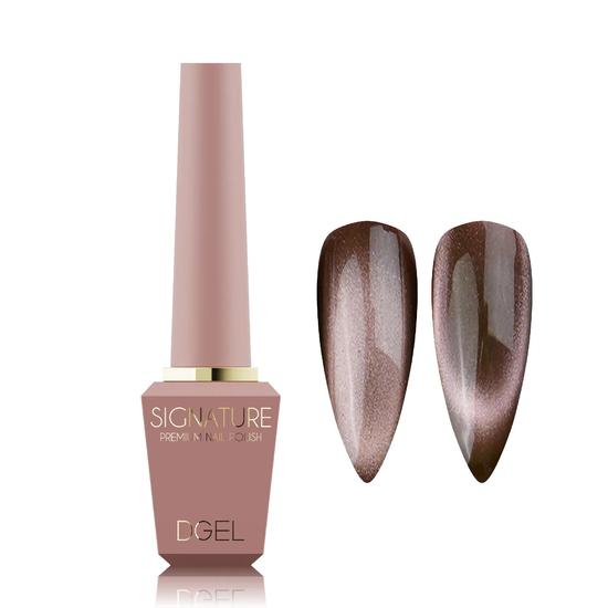 DGel Signature Glint Collection Premium Cat Eye Gel Polish DS.141 Copper Rose