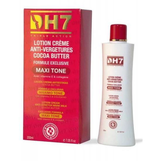 DH7 Triple Action Cocoa Butter Maxi Tone Anti Stretch Milk 200ml