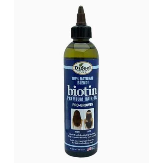 Difeel 99 Percent Natural Blend Biotin Pro Growth Premium Hair Oil 240ml