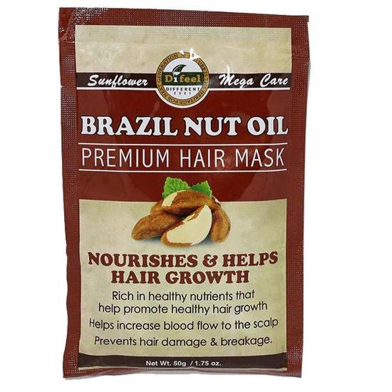 Difeel Brazil Nut Oil Premium Hair Mask Nourishes & Help Hair Growth 50g