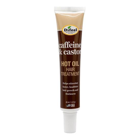 Difeel Caffeine & Castor Hot Oil Hair Treatment 45ml