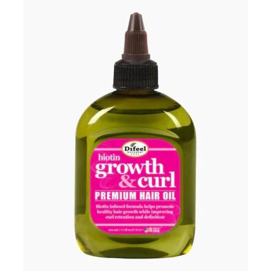 Difeel Growth & Curl Premium Hair Oil 210ml