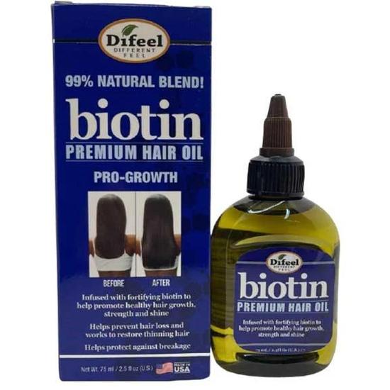 Difeel Natural Blend Biotin Premium Hair Oil 75ml