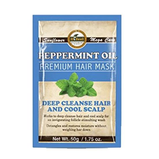 Difeel Peppermint Oil Premium Hair Mask Deeply Cleans Hair & Cool Scalp 50g