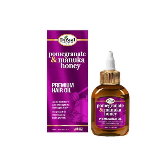 Difeel Pomegranate & Manuka Honey Premium Hair Oil 75ml