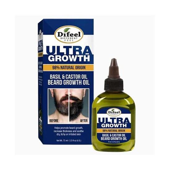 Difeel Ultra Growth Basil & Castor Beard Growth Oil 75ml