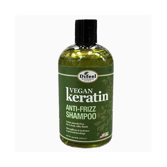 Difeel Vegan Keratin Anti Frizz Shampoo 354.9ml