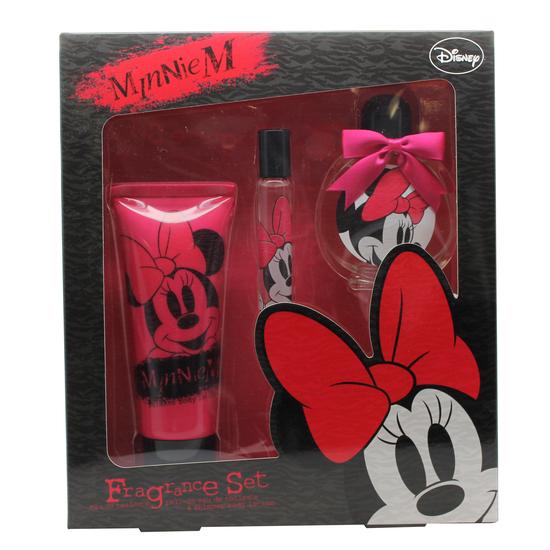 Disney Minnie Gift Set 3 x Nail Polish + Stickers