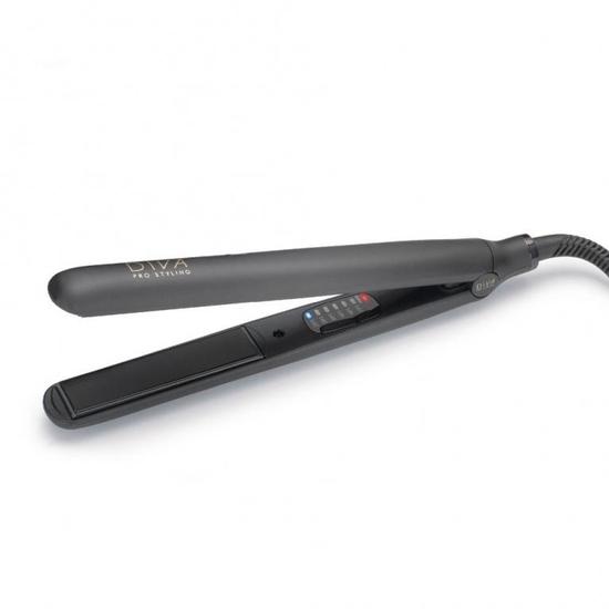 Diva Professional Styling Digital Styler, Hair Straightener Onyx