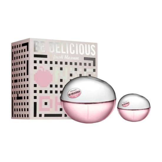 DKNY Be Delicious Fresh Blossom Women's Perfume Gift Set 30ml Eau De Parfum + 7ml Eau De Parfum