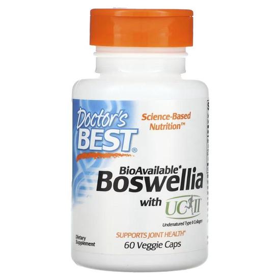 Doctor's Best Boswellia With UC-II Capsules 60 Capsules