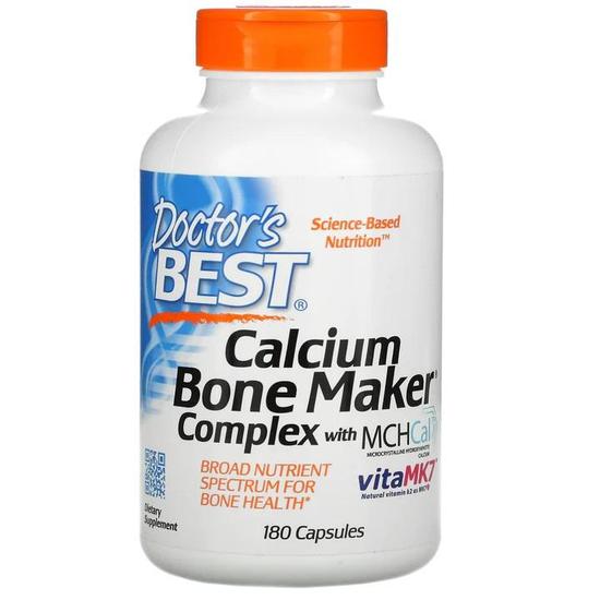 Doctor's Best Calcium Bone Maker Complex With MCHCal Capsules 180 Capsules