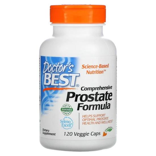 Doctor's Best Comprehensive Prostate Formula With Seleno Excell Vegicaps 120 Vegicaps