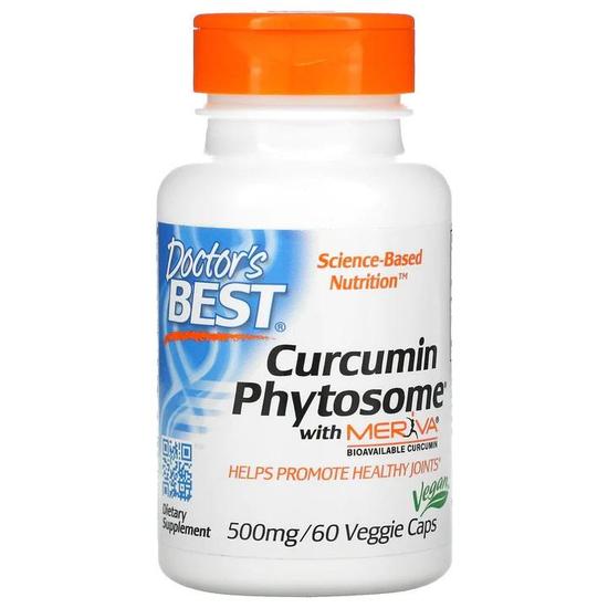 Doctor's Best Curcumin Phytosome With Meriva 500mg Vegicaps 60 Vegicaps