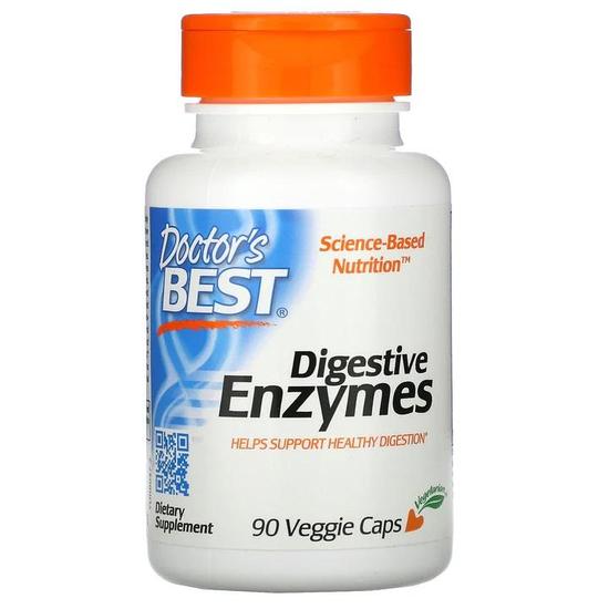 Doctor's Best Digestive Enzymes Vegicaps 90 Vegicaps