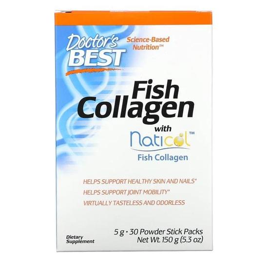 Doctor's Best Fish Collagen With Naticol Fish Collagen 30 Packs