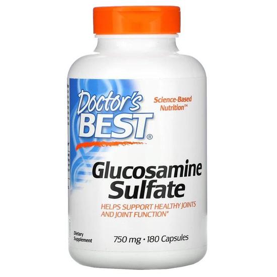 Doctor's Best Glucosamine Sulphate 750mg Capsules 180 Capsules