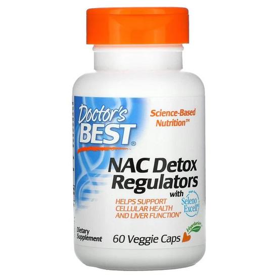 Doctor's Best NAC Detox Regulators Vegicaps 60 Vegicaps