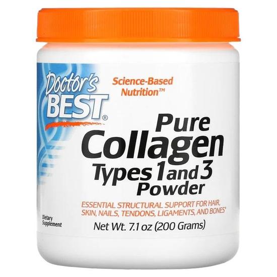 Doctor's Best Pure Collagen Types 1 & 3 Powder 200g