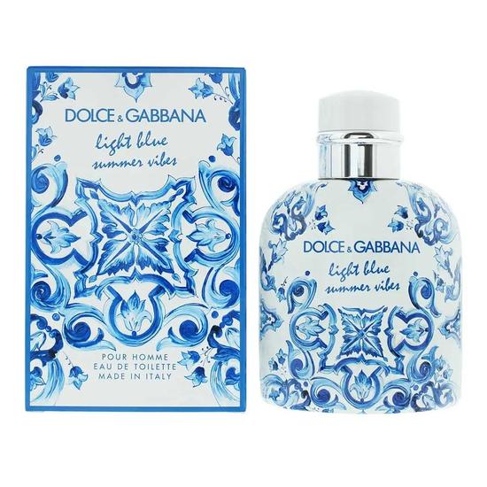 Dolce & Gabbana Gabbana Light Blue Summer Vibes Pour Homme Eau De Toilette 125ml