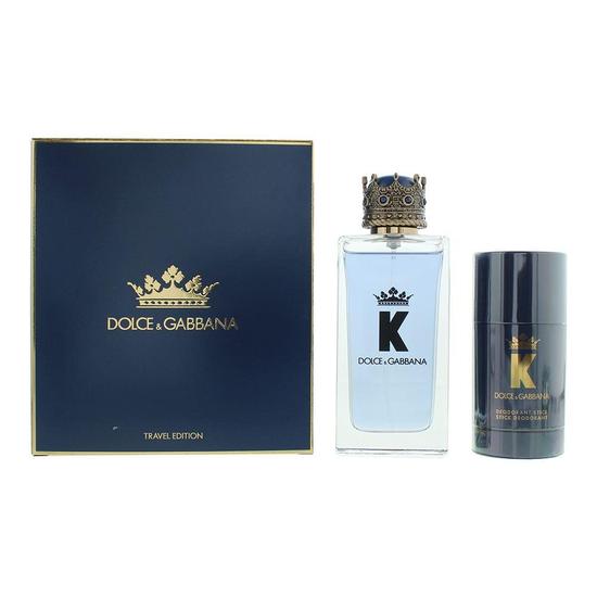 Dolce & Gabbana K Eau De Toilette 100ml & Deodorant Stick 75g Gift Set 100ml