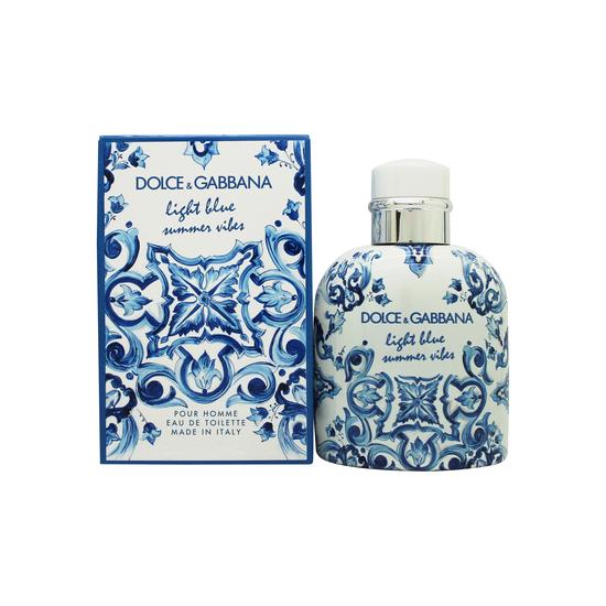 Dolce & Gabbana Light Blue Pour Homme Summer Vibes Eau De Toilette 75ml