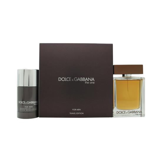 Dolce & Gabbana The One Gift Set 100ml Eau De Toilette + 70g Deodorant Stick