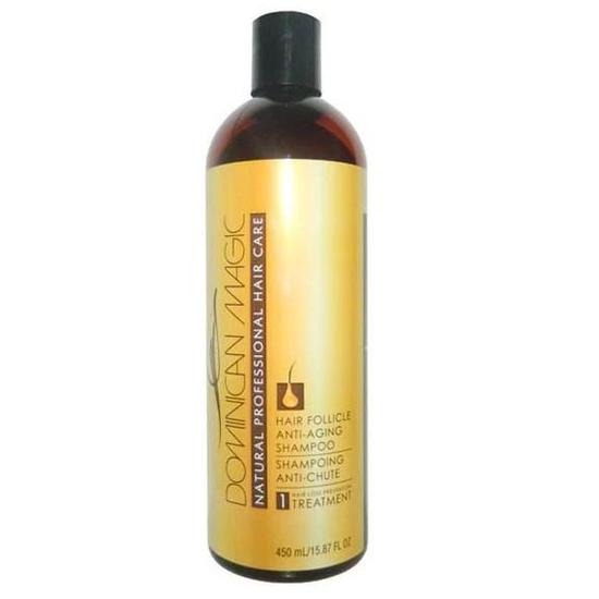 Dominican Magic Natural Professional Hair Follicle Anti Ageing Shampoo 450ml