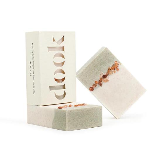 Dook Soap Dook Mandarin, Bergamot, Rosemary & Cedar Salt Soap Bar 120g