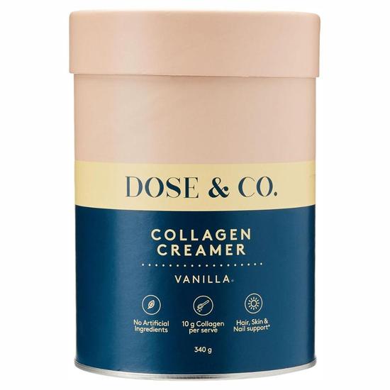 Dose & Co Collagen Creamer Vanilla 340g