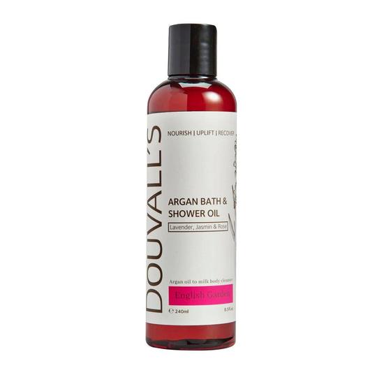 Douvall's Argan Bath & Shower Oil English Garden 240ml