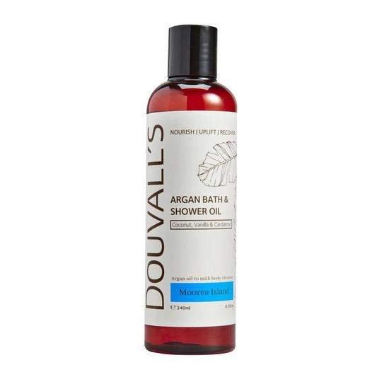 Douvall's Argan Bath & Shower Oil Moorea Island 240ml