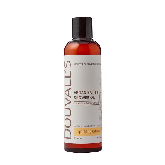 Douvall's Argan Bath & Shower Oil Uplifting Citrus 240ml